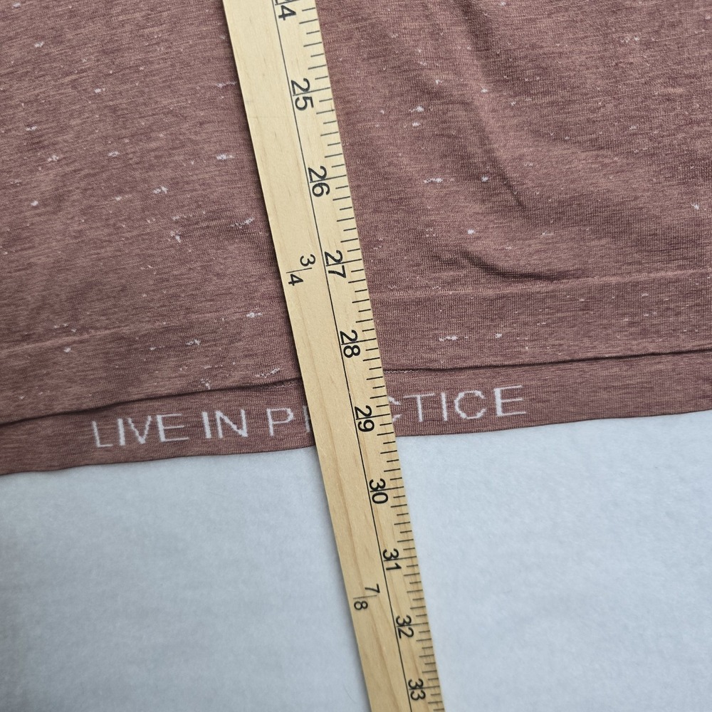 Lululemon Polo Shirt Short Sleeve Men's X-Large Red Collared Active Stretch Logo - Picture 10 of 11